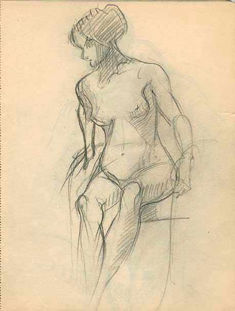 Haack, Aktstudie 2