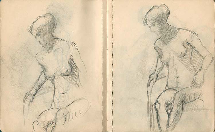 Haack, Aktstudien 3