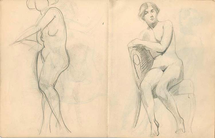 Haack, Aktstudien 4